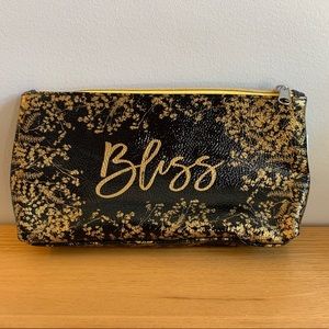 Bliss Papaya Makeup Bag (NWOT)